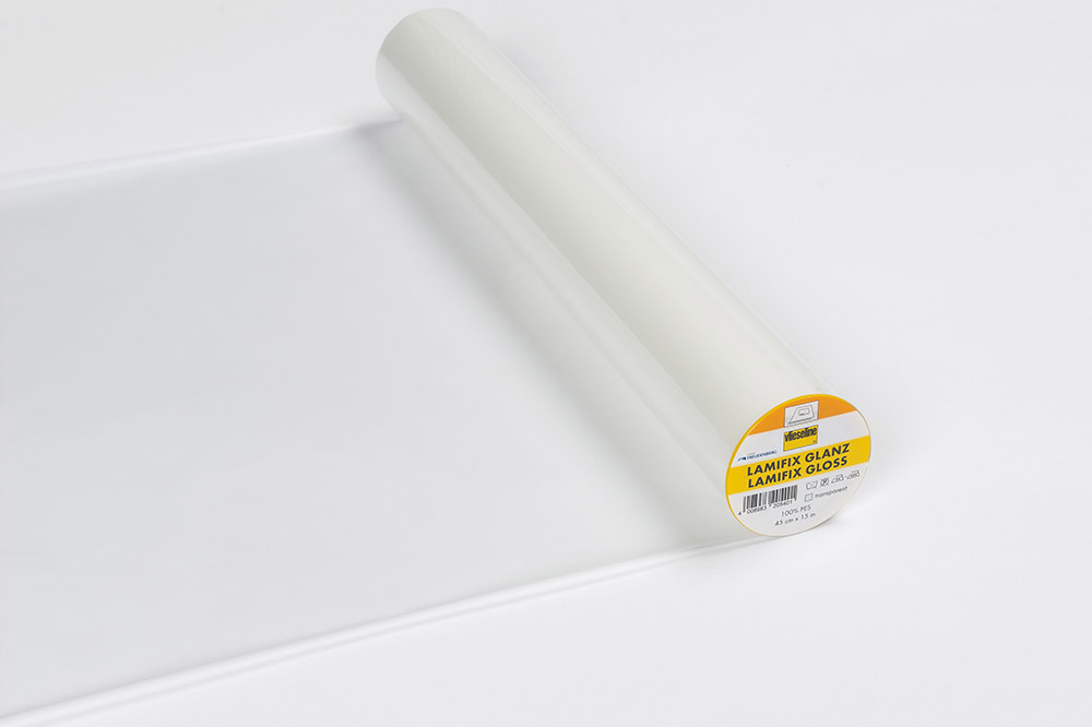 Vlieseline  Lamifix glänzend transparent 45cm - Meterware (0,50m)