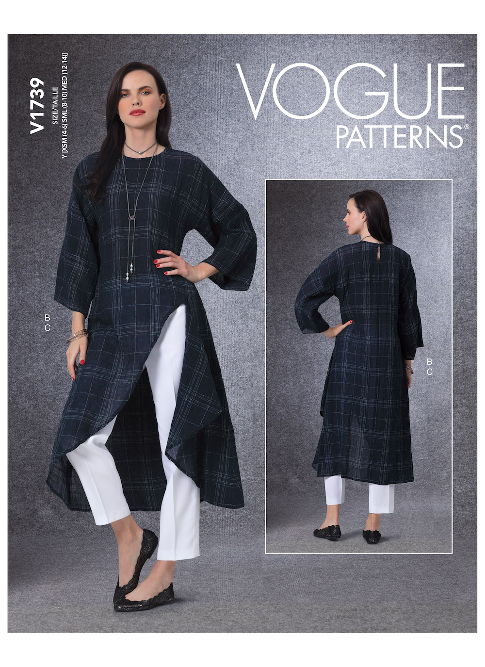 Vogue® Patterns Papierschnittmuster Damen - Tunika & Hose - V1739