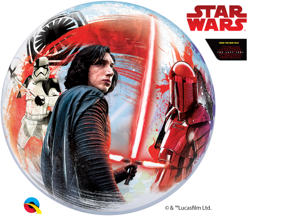 Bubble Ballon - Disney Star Wars: Die letzten Jedi - 56cm