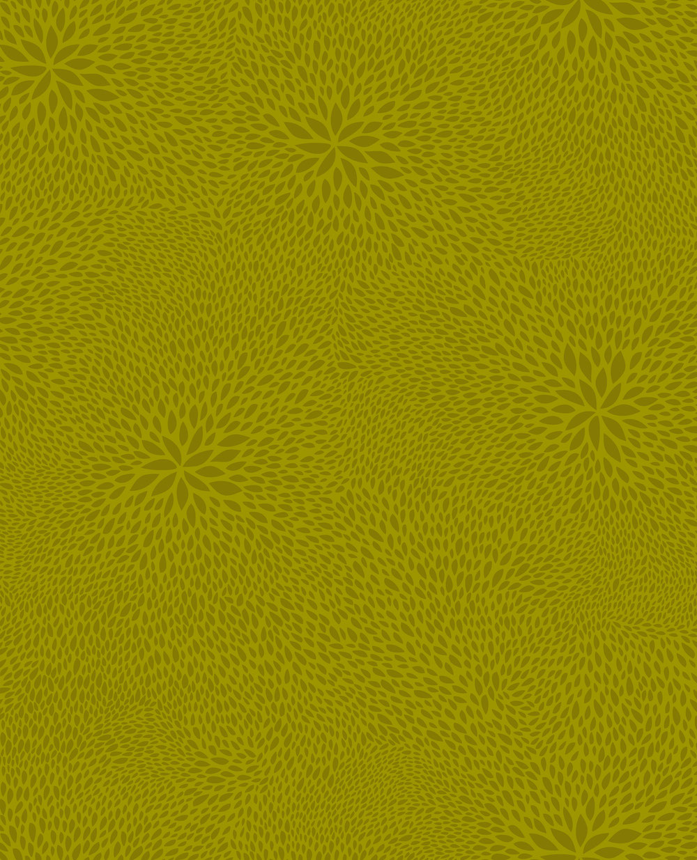 Décopatch-Papier 655 Muster Blütenblätter grün, 30 x 40 cm