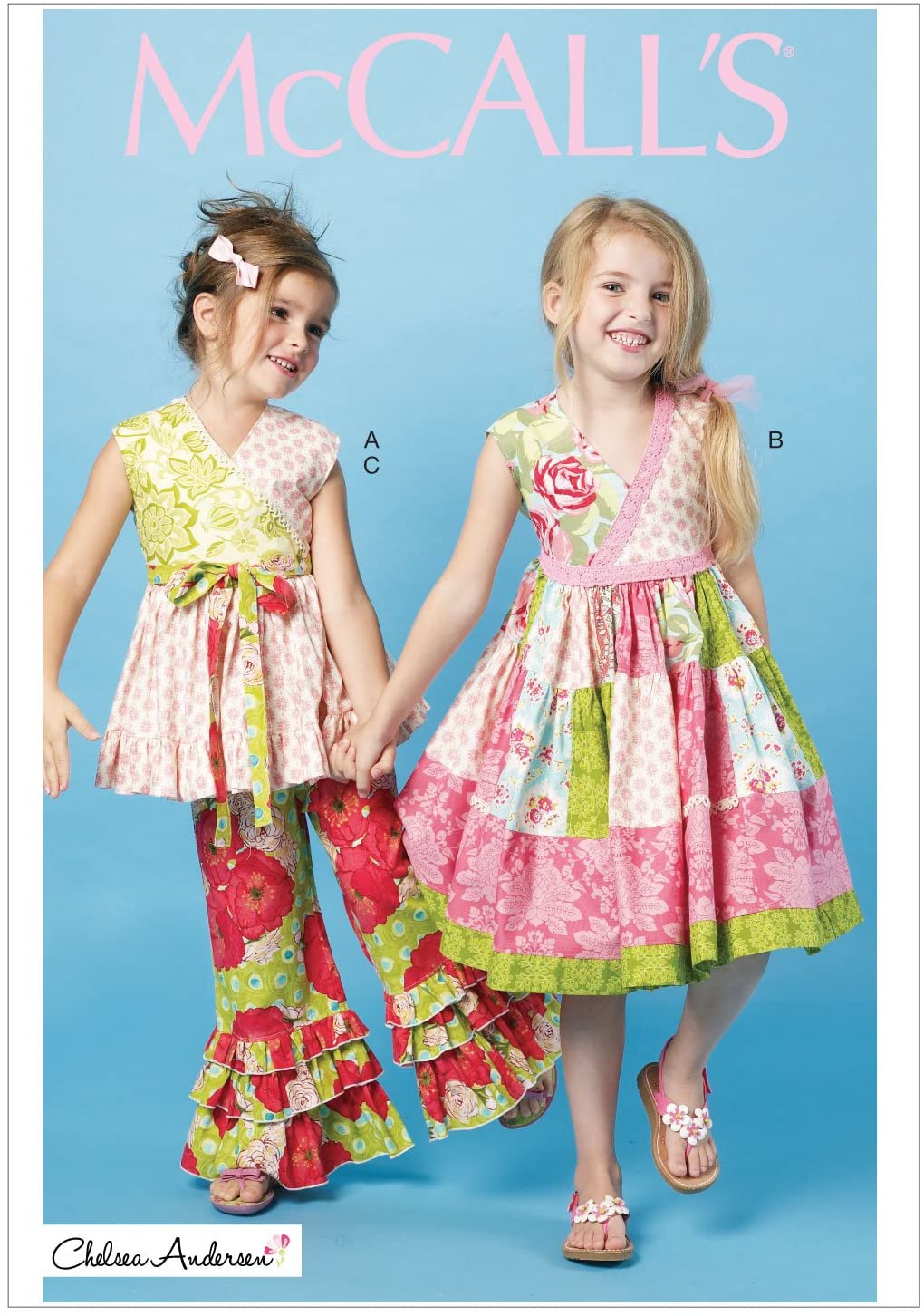 McCall's® Papierschnittmuster Hose & Kleid Mädchen M6497