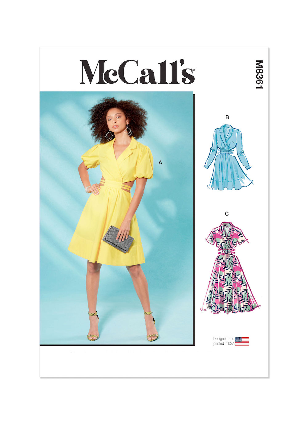 McCall's® Papierschnittmuster Kleid Damen M8361